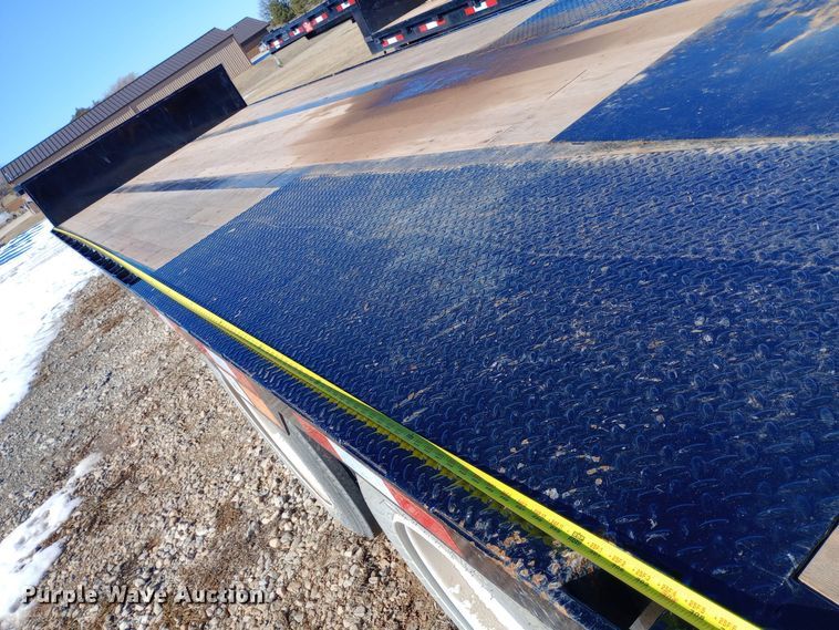 image for item EO0509 2020 Neville Built drop deck equipment trailer