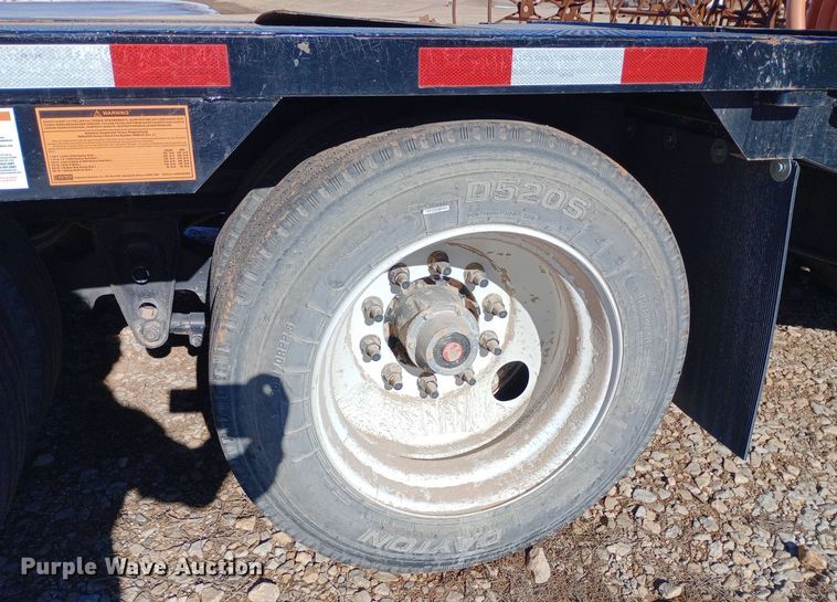 image for item EO0509 2020 Neville Built drop deck equipment trailer