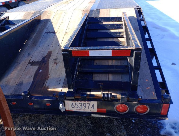 image for item EO0510 2020 Neville Built drop deck equipment trailer