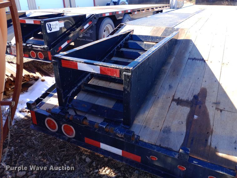image for item EO0510 2020 Neville Built drop deck equipment trailer
