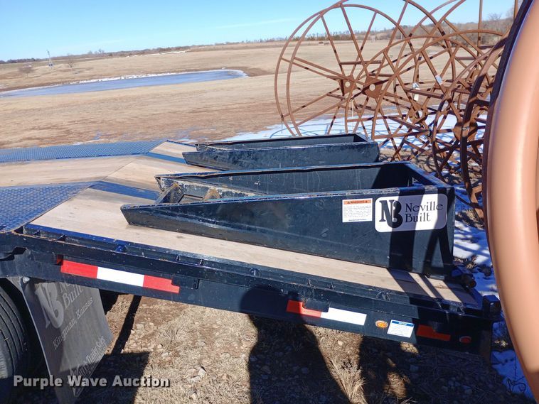 image for item EO0510 2020 Neville Built drop deck equipment trailer