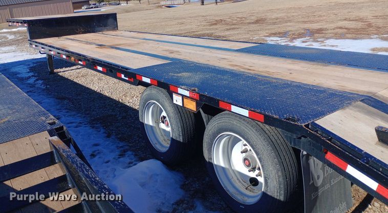 image for item EO0510 2020 Neville Built drop deck equipment trailer