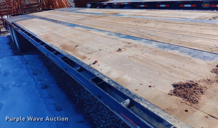 image for item EO0510 2020 Neville Built drop deck equipment trailer