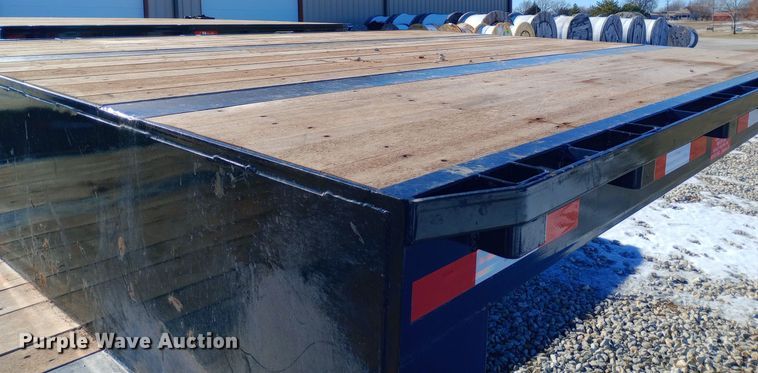 image for item EO0510 2020 Neville Built drop deck equipment trailer