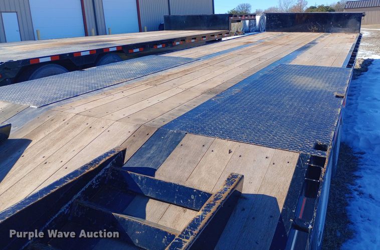 image for item EO0510 2020 Neville Built drop deck equipment trailer