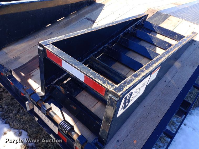 image for item EO0510 2020 Neville Built drop deck equipment trailer