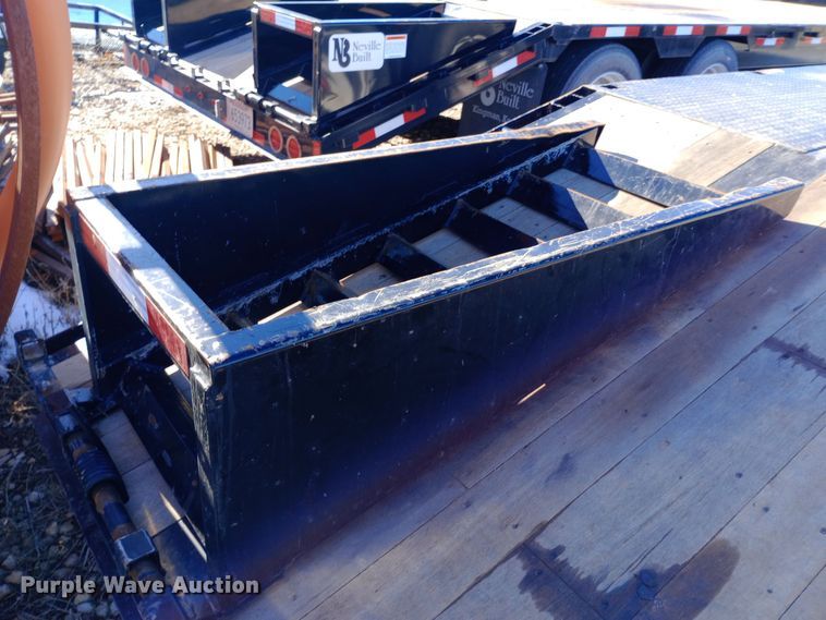 image for item EO0510 2020 Neville Built drop deck equipment trailer