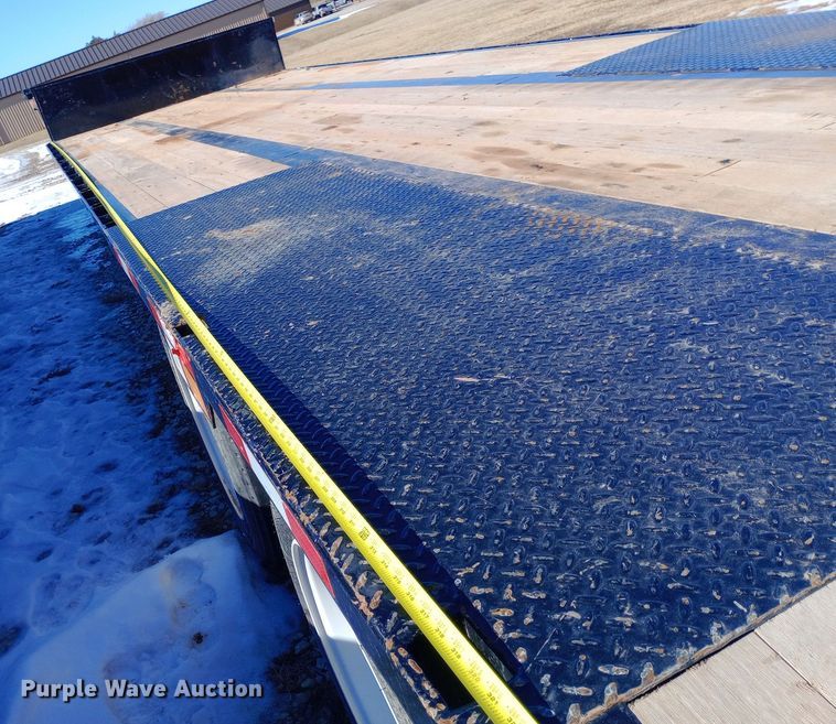 image for item EO0510 2020 Neville Built drop deck equipment trailer