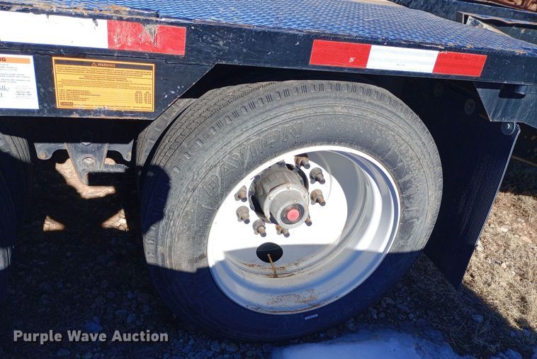 image for item EO0510 2020 Neville Built drop deck equipment trailer