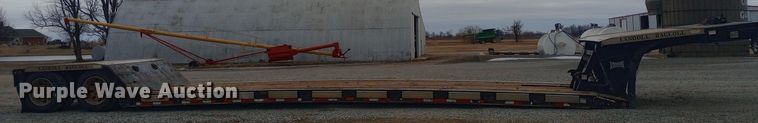 image for item EO0538 2004 Landoll 825F lowboy equipment trailer