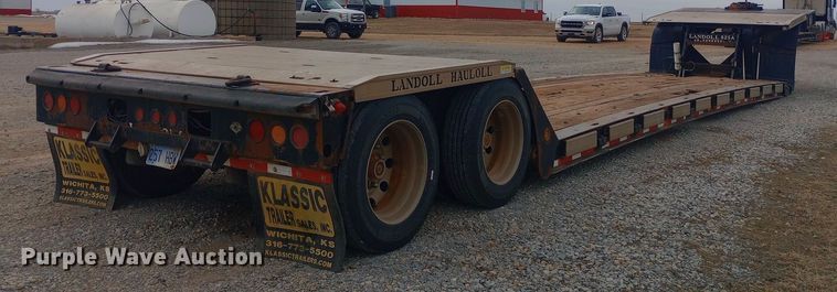 image for item EO0538 2004 Landoll 825F lowboy equipment trailer