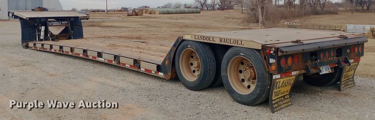 image for item EO0538 2004 Landoll 825F lowboy equipment trailer