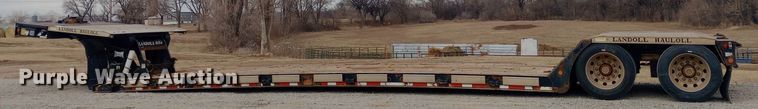 image for item EO0538 2004 Landoll 825F lowboy equipment trailer