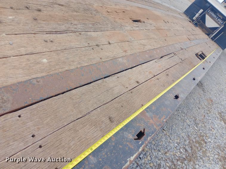 image for item EO0538 2004 Landoll 825F lowboy equipment trailer