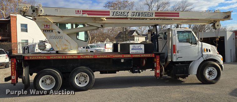 image for item EQ3832 2003 Sterling  L7500 crane truck