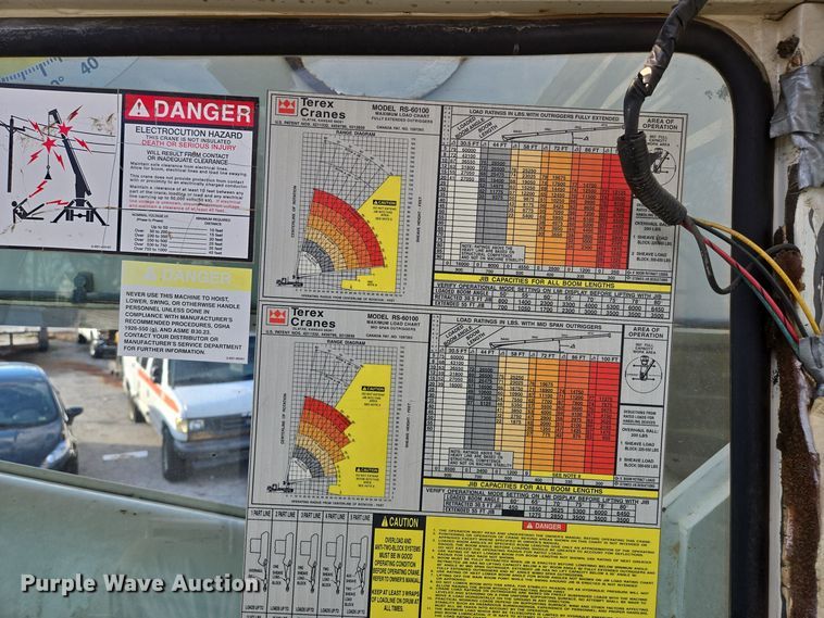 image for item EQ3832 2003 Sterling  L7500 crane truck