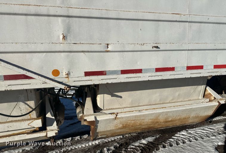 image for item ER5115 1971 Cook Bros bottom dump trailer