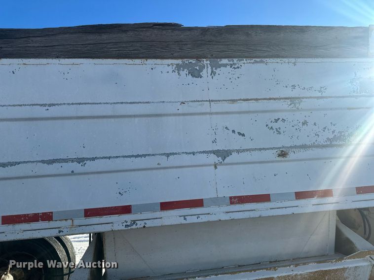 image for item ER5115 1971 Cook Bros bottom dump trailer