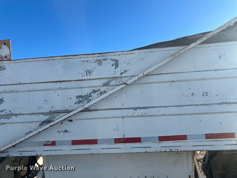 image for item ER5115 1971 Cook Bros bottom dump trailer