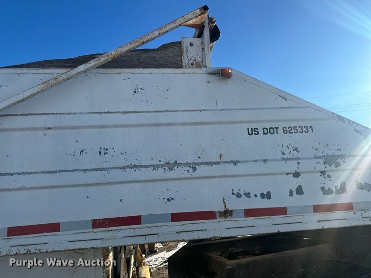 image for item ER5115 1971 Cook Bros bottom dump trailer
