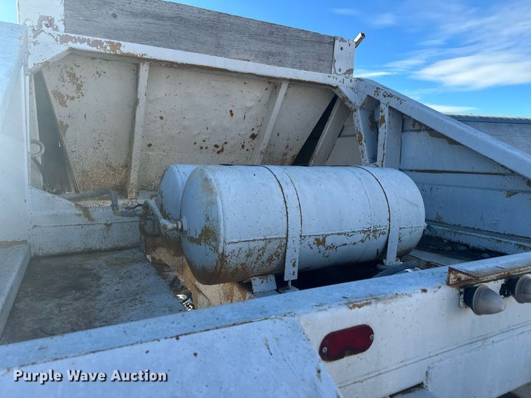 image for item ER5115 1971 Cook Bros bottom dump trailer