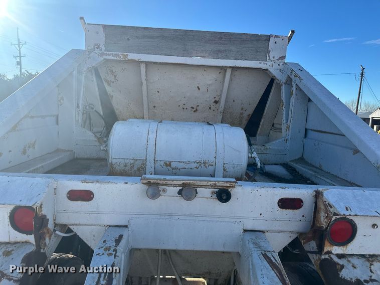 image for item ER5115 1971 Cook Bros bottom dump trailer