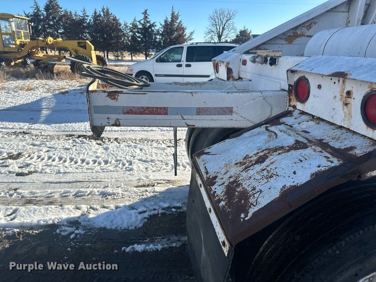 image for item ER5115 1971 Cook Bros bottom dump trailer