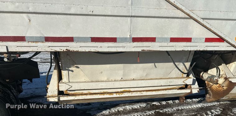 image for item ER5115 1971 Cook Bros bottom dump trailer