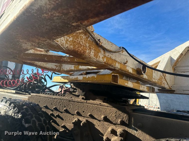 image for item ER5115 1971 Cook Bros bottom dump trailer