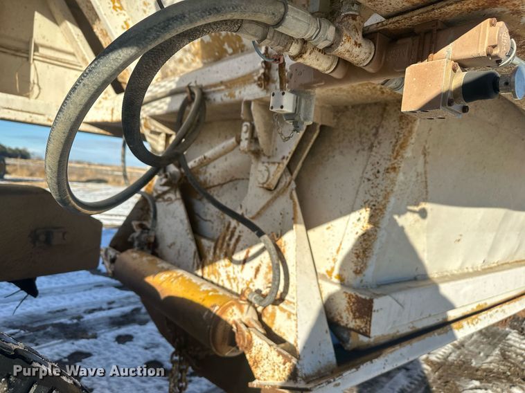 image for item ER5115 1971 Cook Bros bottom dump trailer