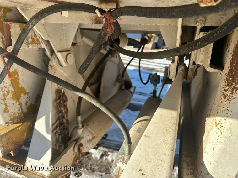 image for item ER5115 1971 Cook Bros bottom dump trailer