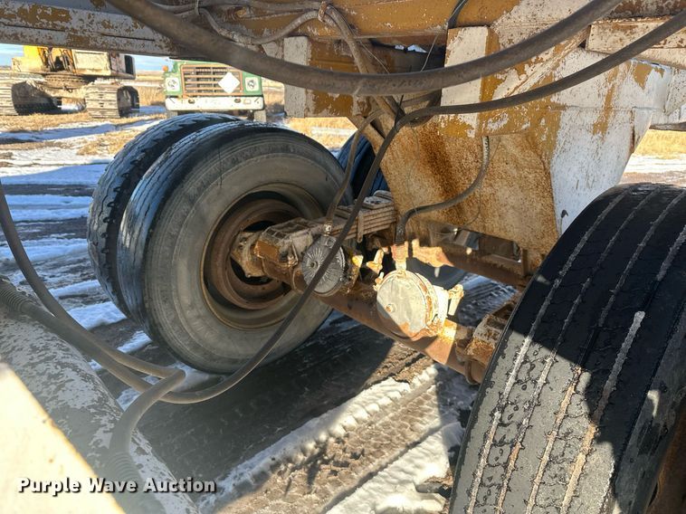 image for item ER5115 1971 Cook Bros bottom dump trailer