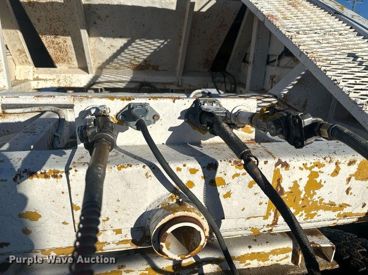 image for item ER5115 1971 Cook Bros bottom dump trailer