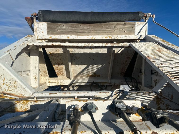 image for item ER5115 1971 Cook Bros bottom dump trailer