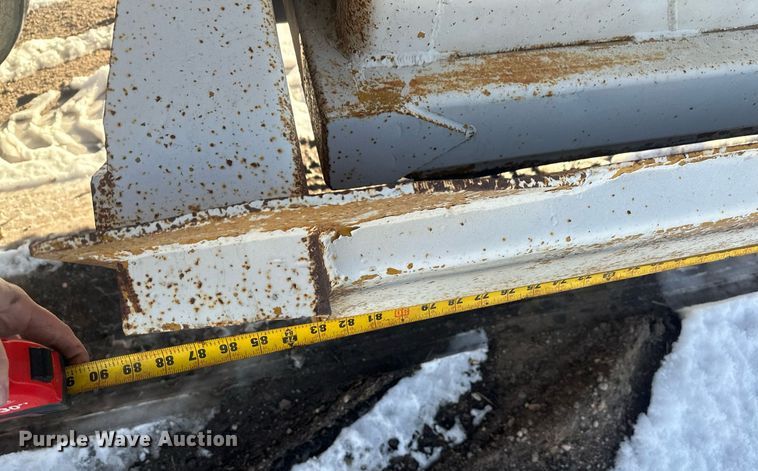 image for item ER5115 1971 Cook Bros bottom dump trailer