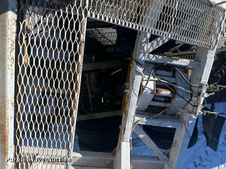 image for item ER5115 1971 Cook Bros bottom dump trailer