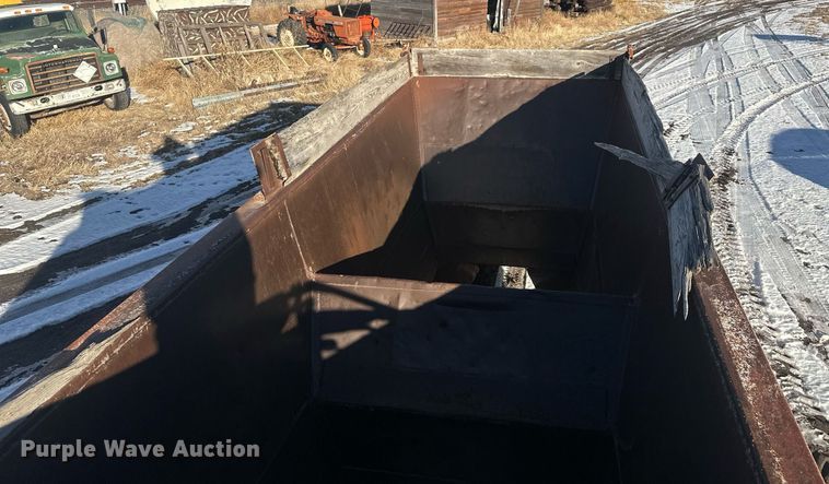 image for item ER5115 1971 Cook Bros bottom dump trailer