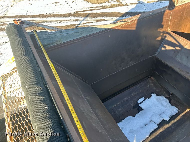 image for item ER5115 1971 Cook Bros bottom dump trailer