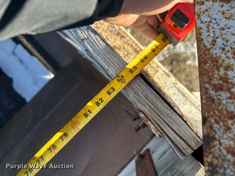 image for item ER5115 1971 Cook Bros bottom dump trailer