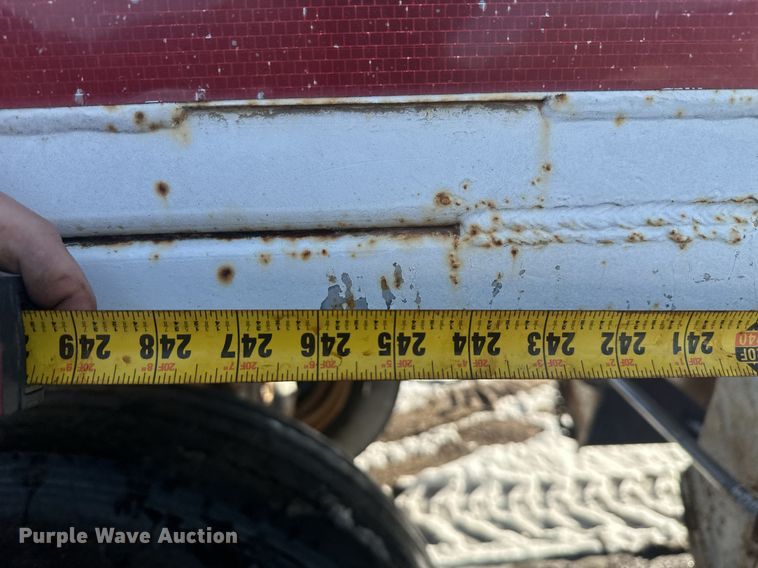 image for item ER5115 1971 Cook Bros bottom dump trailer