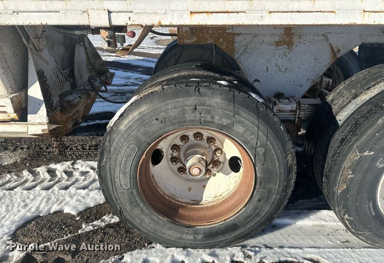 image for item ER5115 1971 Cook Bros bottom dump trailer