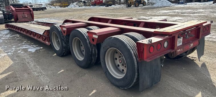 image for item LH9432 1995 Fontaine 503 T1C NGB lowboy equipment trailer