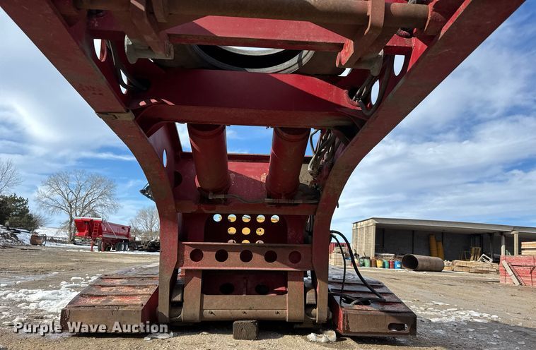 image for item LH9432 1995 Fontaine 503 T1C NGB lowboy equipment trailer