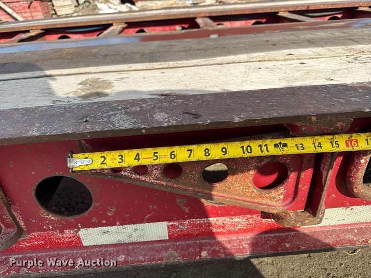 image for item LH9432 1995 Fontaine 503 T1C NGB lowboy equipment trailer
