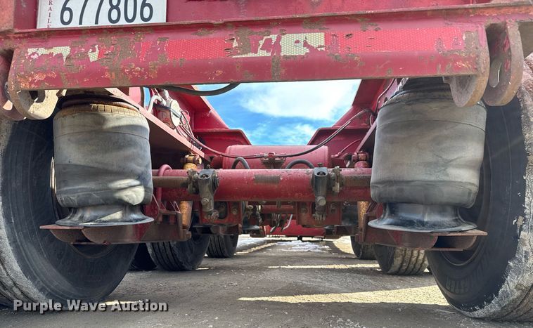 image for item LH9432 1995 Fontaine 503 T1C NGB lowboy equipment trailer