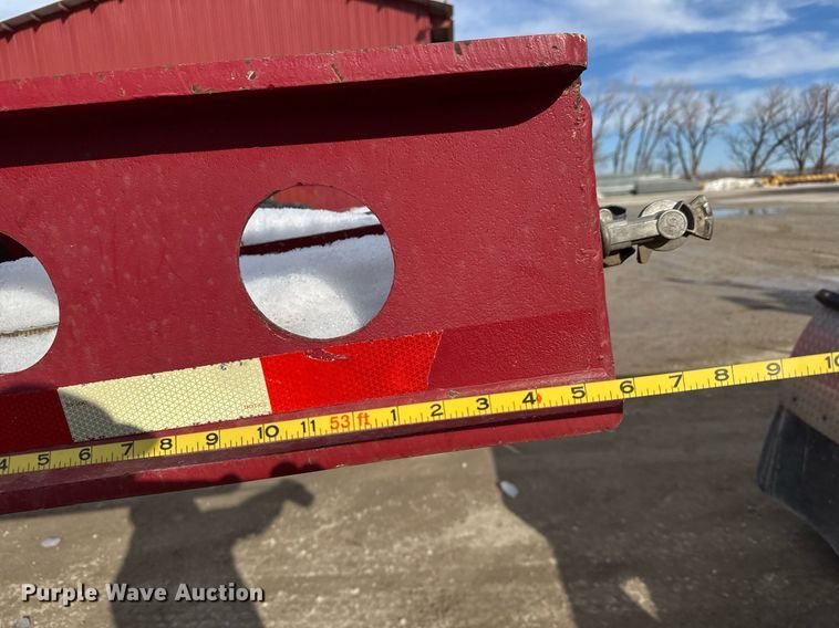 image for item LH9432 1995 Fontaine 503 T1C NGB lowboy equipment trailer