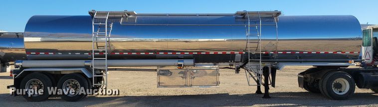 image for item NB9760 1998 Stainless Tank & Equipment  tank trailer