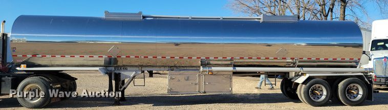 image for item NB9760 1998 Stainless Tank & Equipment  tank trailer