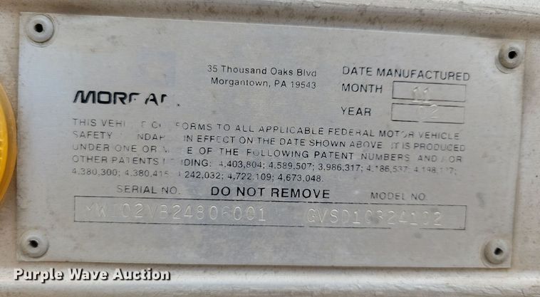 image for item NB9761 2003 Kenworth T800 box truck