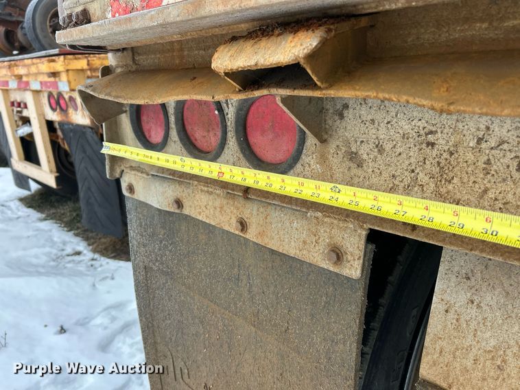 image for item NJ9738 2002 East XLS end dump trailer